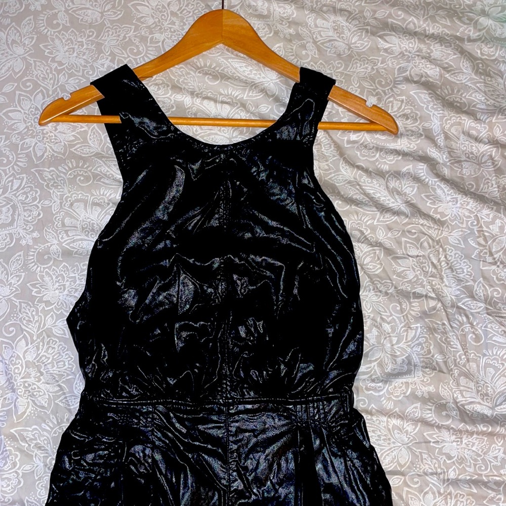 Free people faux leather jumper